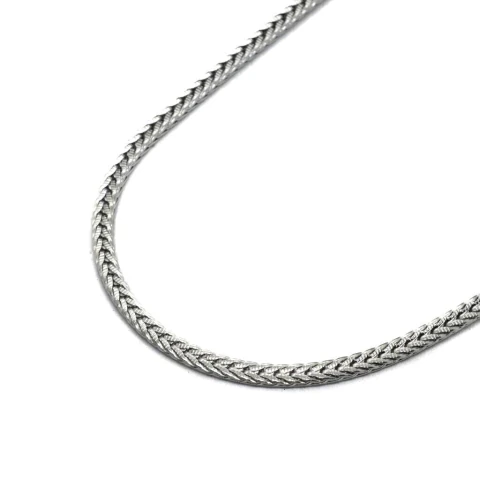 Cadena de Acero Quirurgico eslabon trenzada trigo 4mm 50cm